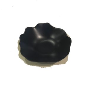 Dols & Martens荷葉小餐碟 - 墨黑色