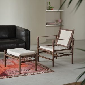 Nomad 鬼怪皮革休閒椅凳組