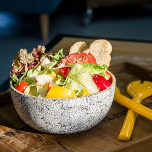 天然手工竹製餐碗(L)