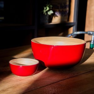 天然手工竹製餐碗(XL)