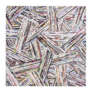 Home Solutions雜誌編織掛飾 - 不規則幾何編織