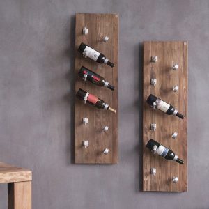 Home Solutions 工業風壁式酒架