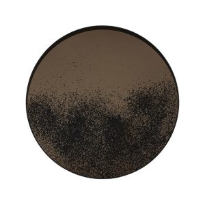 古老年代茶色鏡面圓鏡