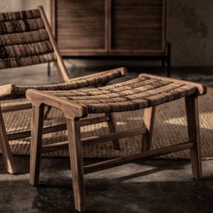 Caterpillar Beetle 原野編織腳凳