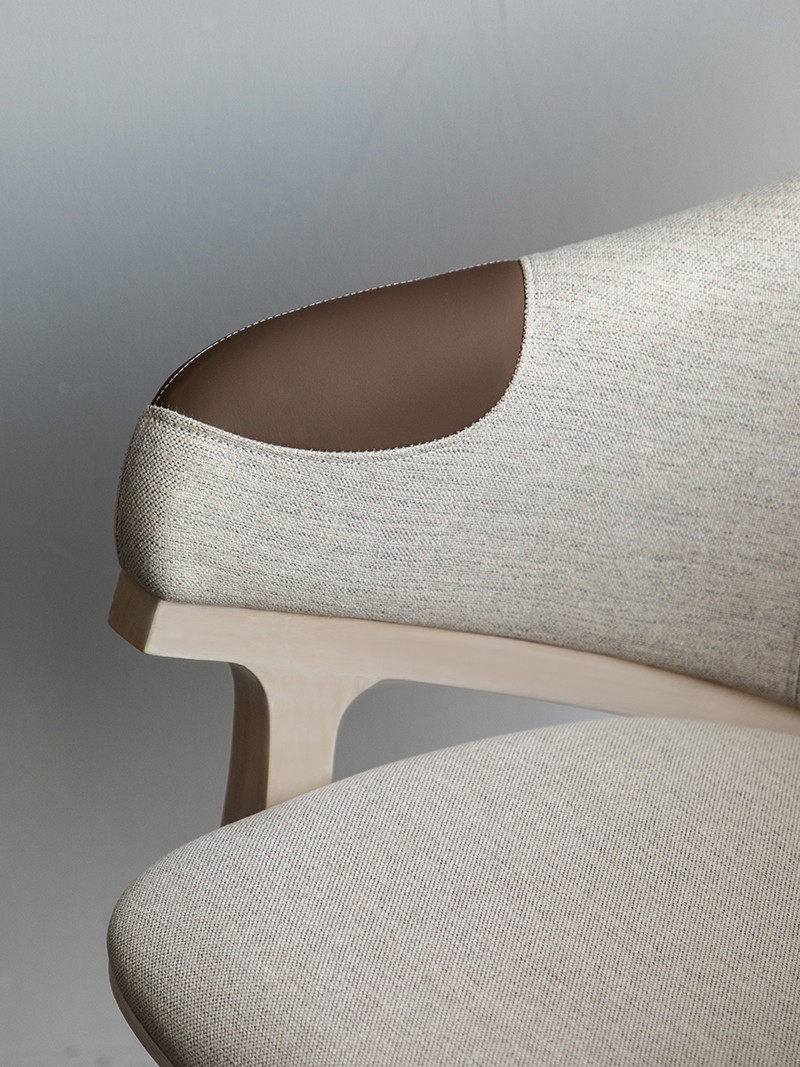 Patch 布面橡木座椅