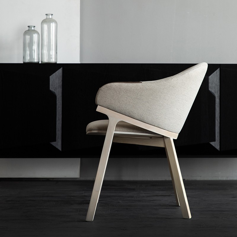 Patch 布面橡木座椅