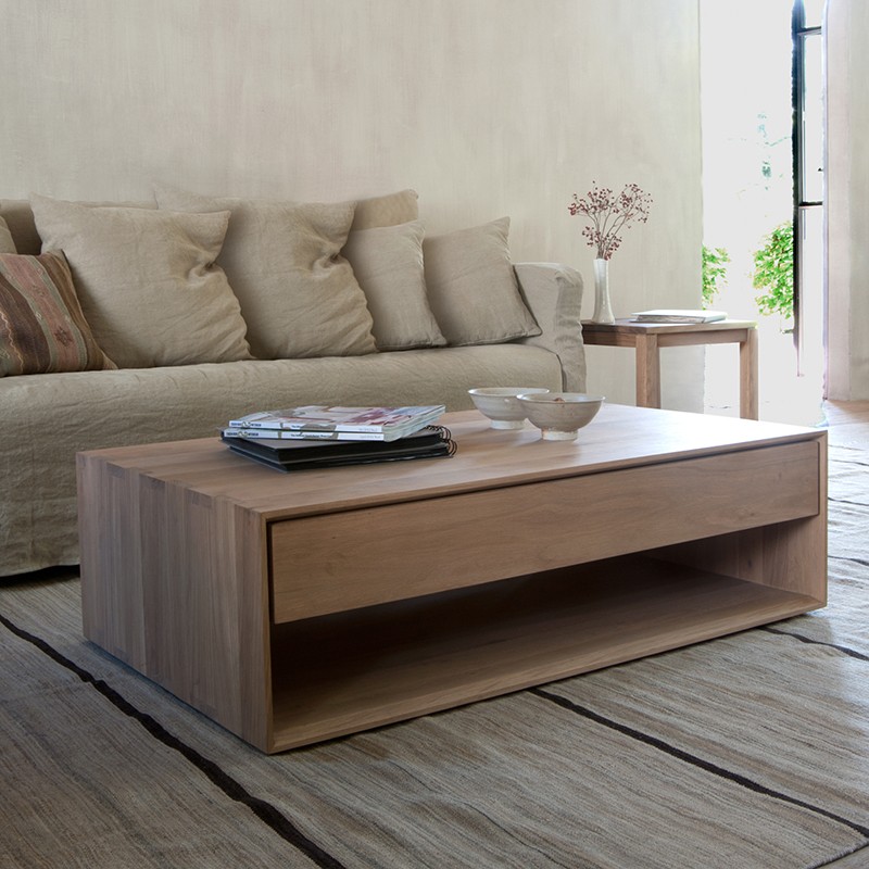 Nordic 抽屜咖啡桌
