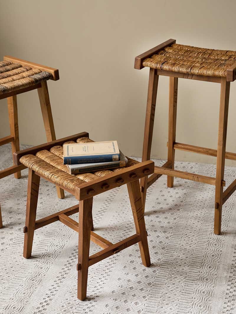 Caterpillar Flores 原野編織吧台椅凳