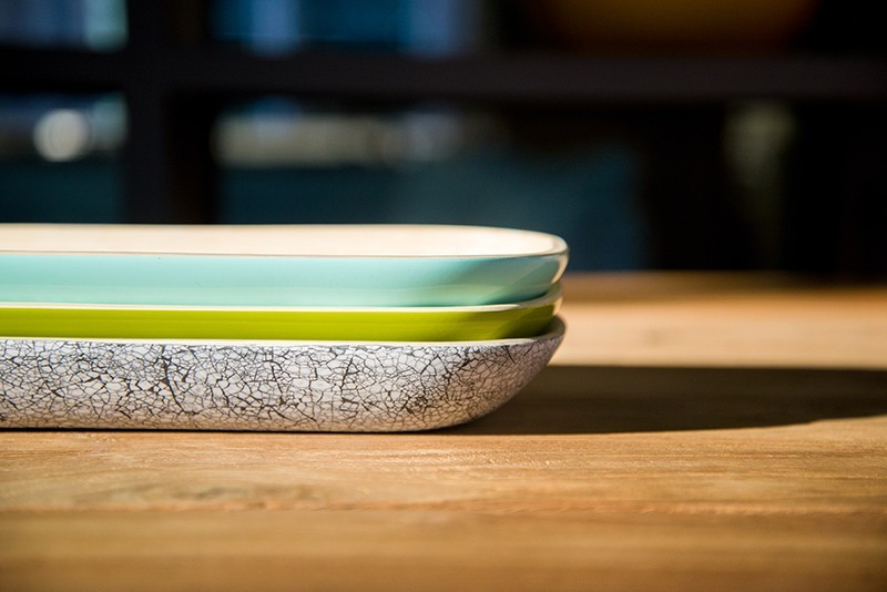 天然手工竹製長方盤