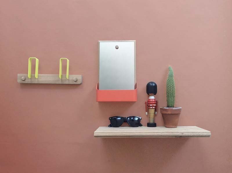 Merlin梅林壁掛式衣帽架 - 小型