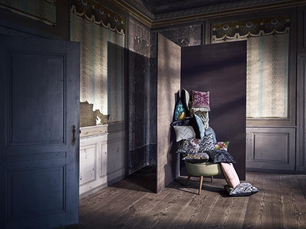 Peak 幾何抱枕-粉彩