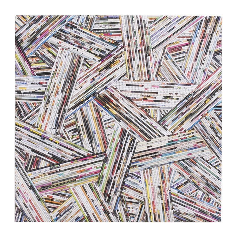 Home Solutions雜誌編織掛飾 - 不規則幾何編織