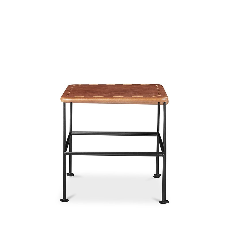 Outlaw 西部牛仔皮革邊桌