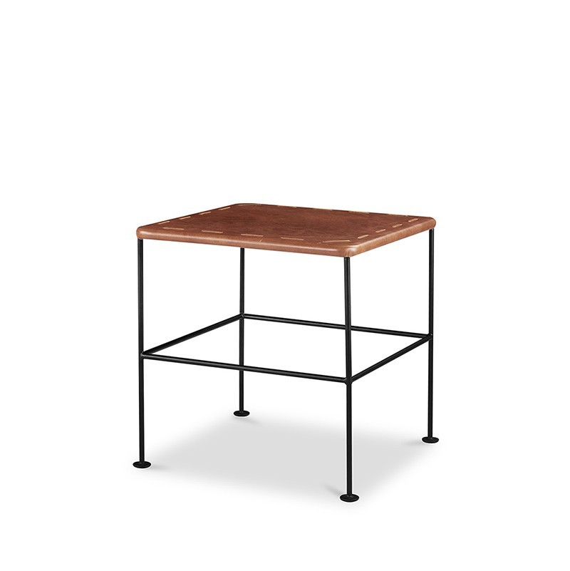 Outlaw 西部牛仔皮革邊桌