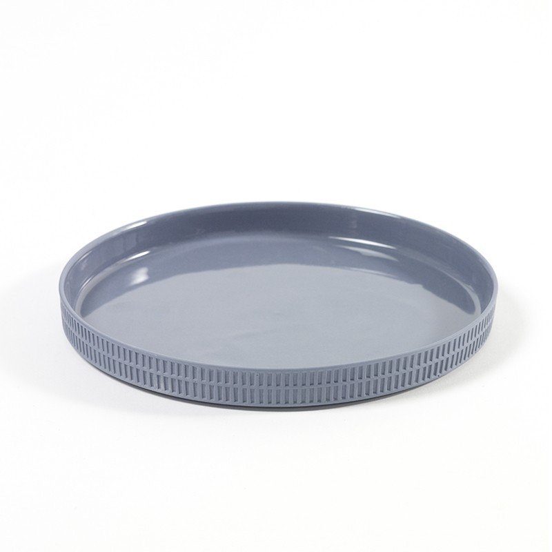 Sigillata Signature 餐盤-灰藍