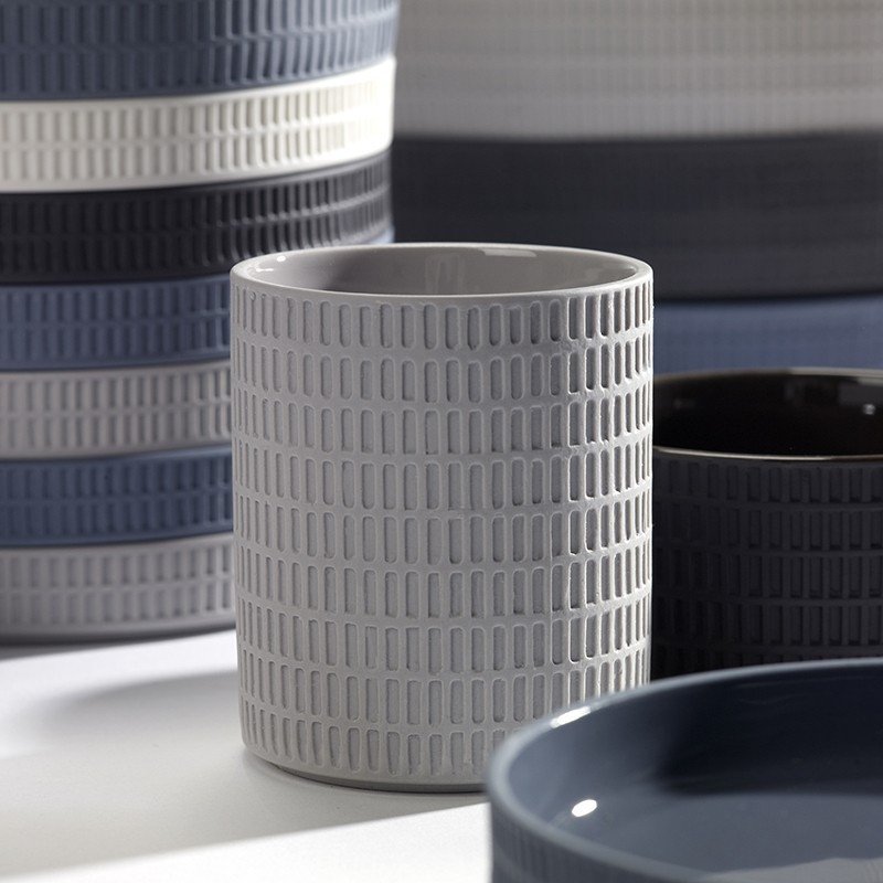 Sigillata Signature 餐盤 - 灰黑