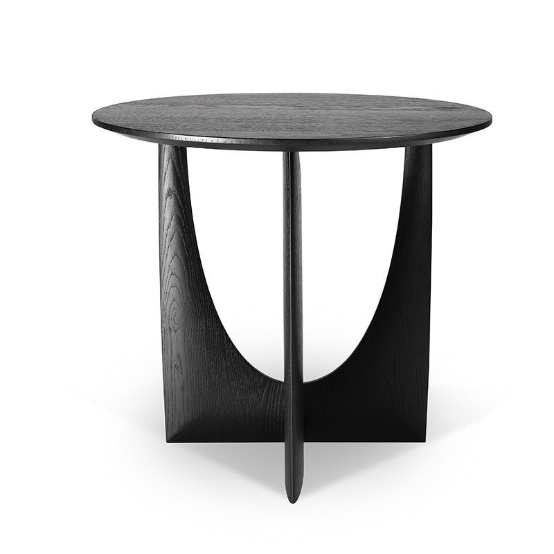 Geometric邊几 - 黑色橡木款