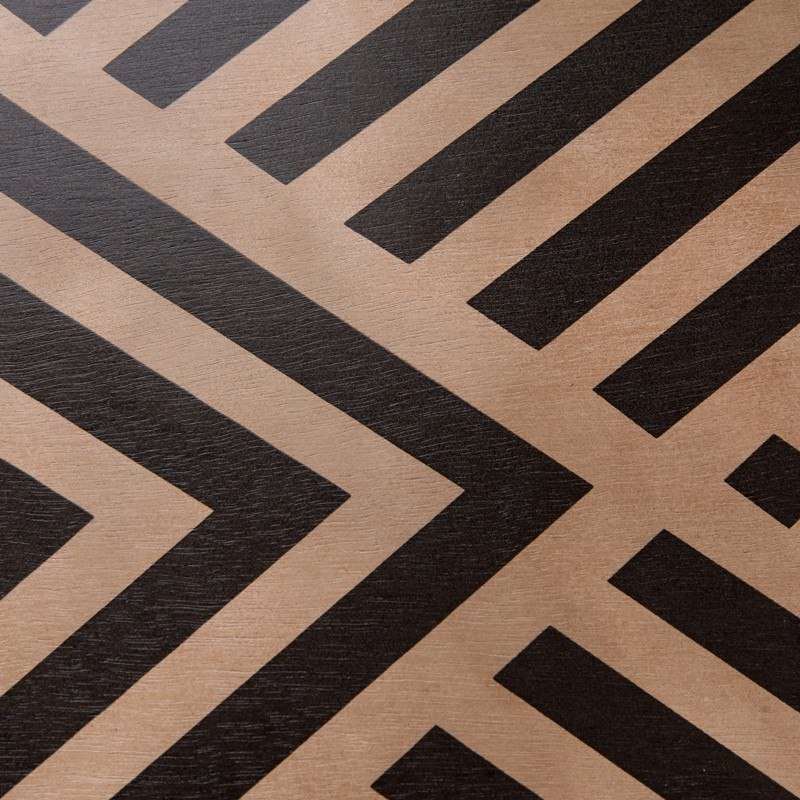 Graphite Chevron 漂流木托盤