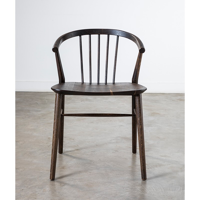 Saba 焦燻橡木座椅