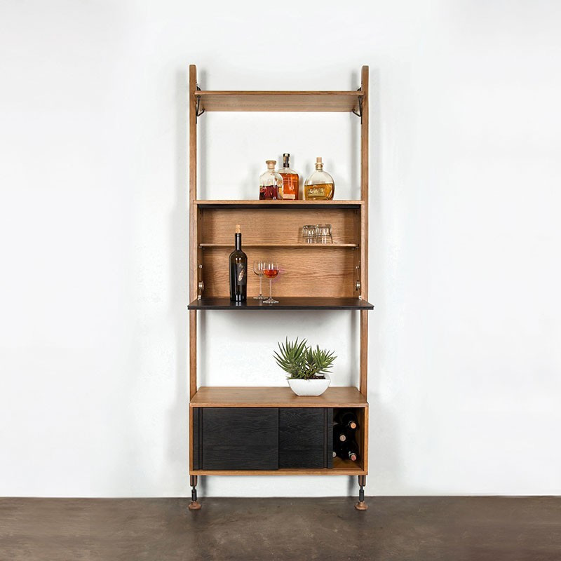 Theo 壁面層架組合 (吧台組)