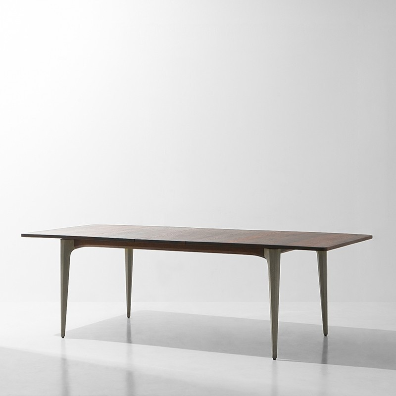 Salk 焦燻橡木延伸桌