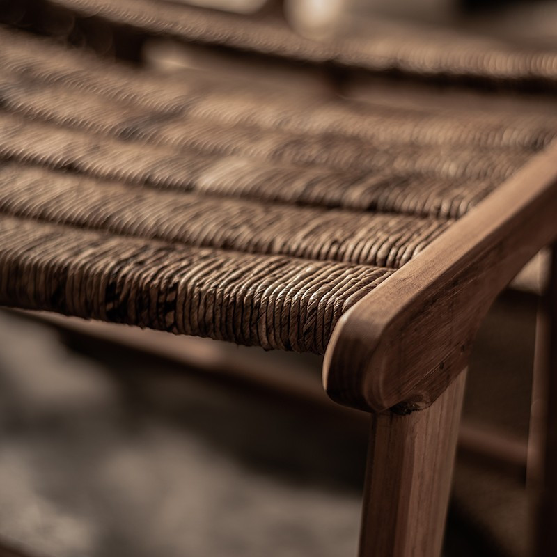 Caterpillar Beetle 原野編織腳凳