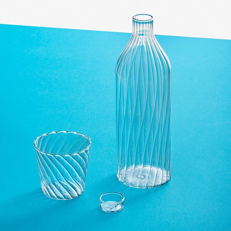 VENEZIA OTTICO 螺紋水杯 - 透明