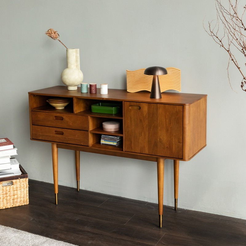 Retro 二抽一門玄關櫃